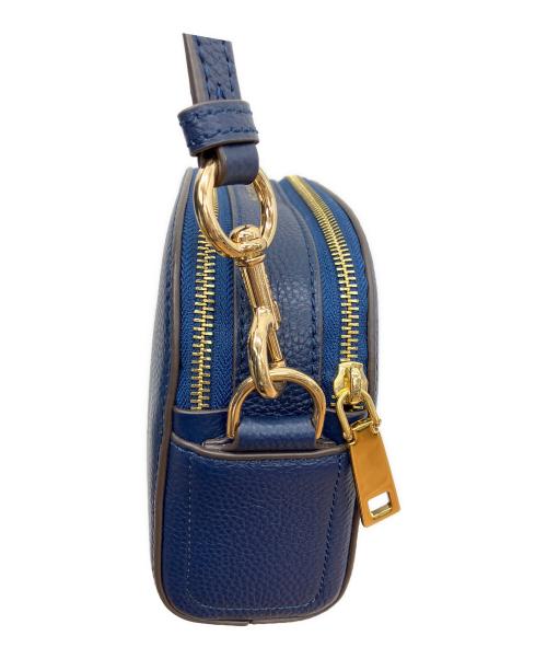 MARC JACOBS（マークジェイコブス）MARC JACOBS (マークジェイコブス) SHUTTER SMALL CAMERA BAG ブルーの古着・服飾アイテム