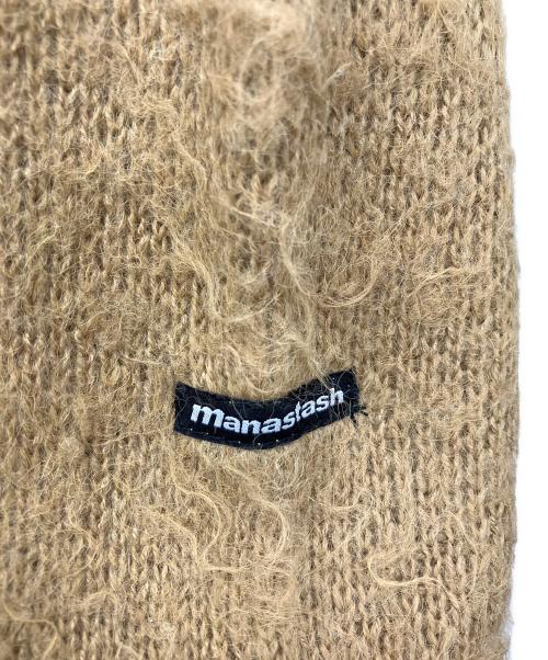 Manastash（マナスタッシュ）Manastash (マナスタッシュ) ABERDEEN KURTIGAN ベージュ サイズ:Lの古着・服飾アイテム