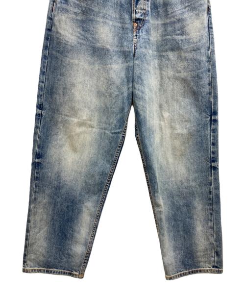 EVISU（エヴィス）EVISU (エヴィス) エクリュ大黒プリント ルーズフィット ジーンズ #2038 インディゴ サイズ:W31の古着・服飾アイテム