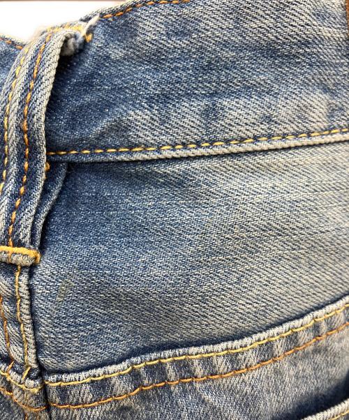 EVISU（エヴィス）EVISU (エヴィス) エクリュ大黒プリント ルーズフィット ジーンズ #2038 インディゴ サイズ:W31の古着・服飾アイテム