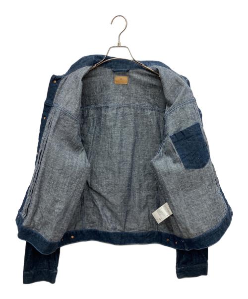NUDIE JEANS（ヌーディー・ジーンズ）NUDIE JEANS (ヌーディー・ジーンズ) デニムジャケット VINNY(ヴィニー) インディゴ サイズ:XLの古着・服飾アイテム