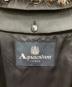 中古・古着 Aquascutum (アクアスキュータム) フォックスファーカラー・ウールライナー付きトレンチコート ブラック サイズ:6F：6000円