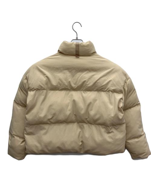 PUMA（プーマ）PUMA (プーマ) クラシックス オーバーサイズ パッファージャケット ベージュ サイズ:Lの古着・服飾アイテム