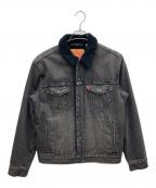 LEVI'Sリーバイス）の古着「TYPE 3 シェルパ トラッカージャケット」｜ブラック