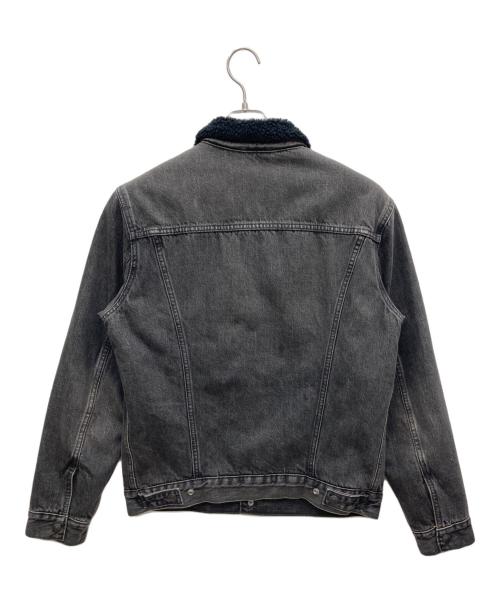 LEVI'S（リーバイス）LEVI'S (リーバイス) TYPE 3 シェルパ トラッカージャケット ブラック サイズ:Sの古着・服飾アイテム