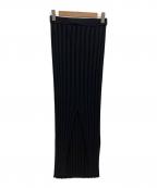 theoryセオリー）の古着「PROSECCO WIDE RIB SKIRT」｜ブラック