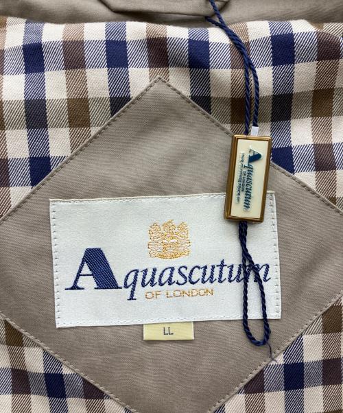 Aquascutum（アクアスキュータム）Aquascutum (アクアスキュータム) ライナー付コート ベージュ サイズ:LLの古着・服飾アイテム