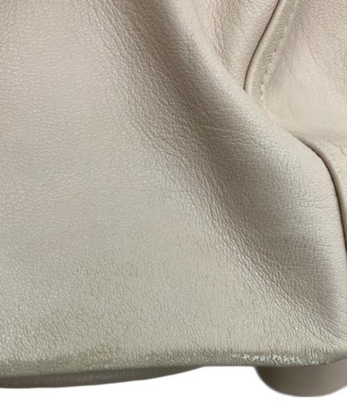 BURBERRY LONDON（バーバリーロンドン）BURBERRY LONDON (バーバリーロンドン) レザーコート ベージュ サイズ:40の古着・服飾アイテム