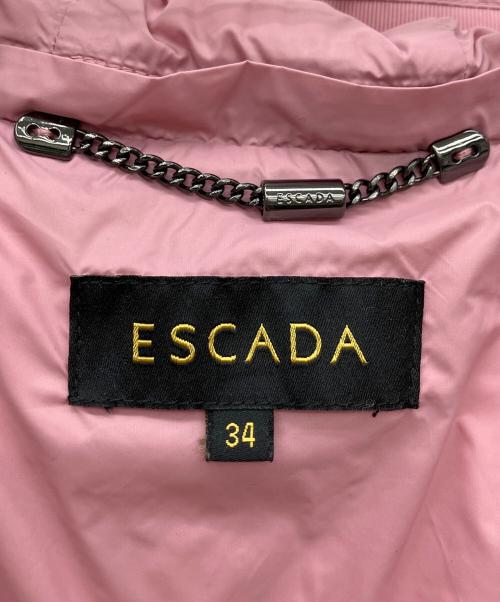 ESCADA（エスカーダ）ESCADA (エスカーダ) ダウンジャケット ダークローズ サイズ:34の古着・服飾アイテム