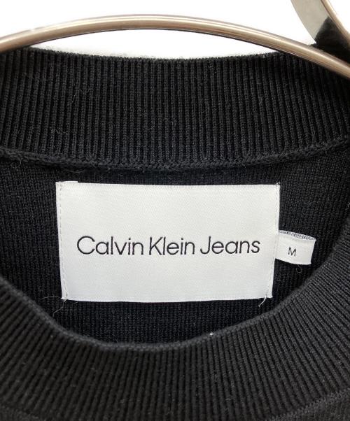 Calvin Klein Jeans（カルバンクラインジーンズ）Calvin Klein Jeans (カルバンクラインジーンズ) ウエストロゴニット ブラック サイズ:Mの古着・服飾アイテム