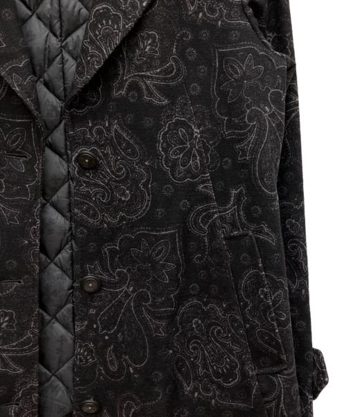 TATRAS（タトラス）TATRAS (タトラス) ペイズリー柄 ウール ダウンコート ブラック サイズ:3の古着・服飾アイテム
