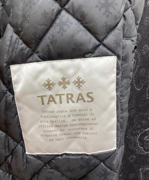 TATRAS（タトラス）TATRAS (タトラス) ペイズリー柄 ウール ダウンコート ブラック サイズ:3の古着・服飾アイテム