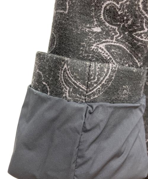 TATRAS（タトラス）TATRAS (タトラス) ペイズリー柄 ウール ダウンコート ブラック サイズ:3の古着・服飾アイテム