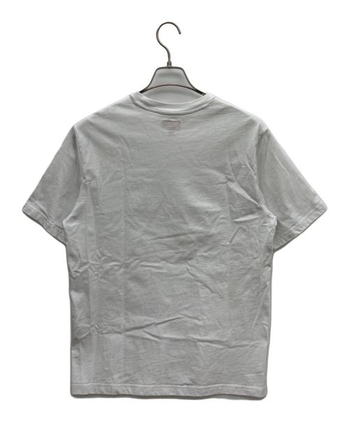 SUPREME（シュプリーム）SUPREME (シュプリーム) Printed Arc Logo S/S Top ホワイト×イエロー サイズ:Sの古着・服飾アイテム