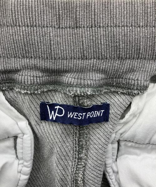 west point（ウエストポイント）west point (ウエストポイント) イージー デニムパンツ 裾リブ テイパード グレー サイズ:XLの古着・服飾アイテム
