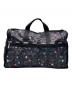 LeSportsac（レスポートサック）の古着「ボストンバッグ」｜ブラック×ピンク