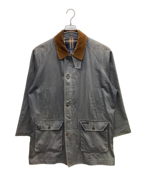 Burberry's（バーバリーズ）Burberry's (バーバリーズ) 襟コーデュロイジャケット グレー サイズ:LYの古着・服飾アイテム