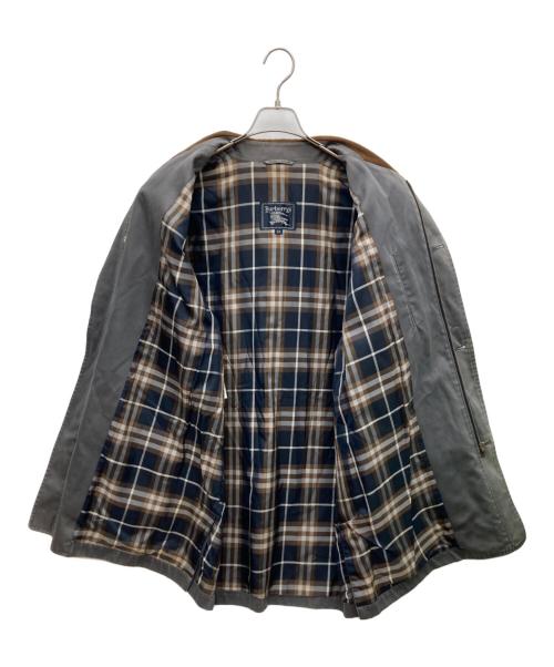 Burberry's（バーバリーズ）Burberry's (バーバリーズ) 襟コーデュロイジャケット グレー サイズ:LYの古着・服飾アイテム