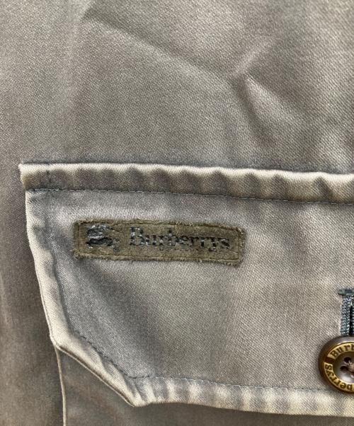 Burberry's（バーバリーズ）Burberry's (バーバリーズ) 襟コーデュロイジャケット グレー サイズ:LYの古着・服飾アイテム