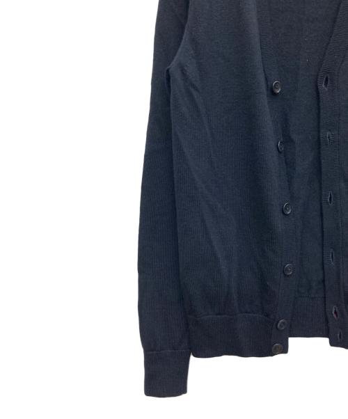 FRED PERRY（フレッドペリー）FRED PERRY (フレッドペリー) メリノウール ワンポイントロゴ カーディガン ネイビー サイズ:XSの古着・服飾アイテム