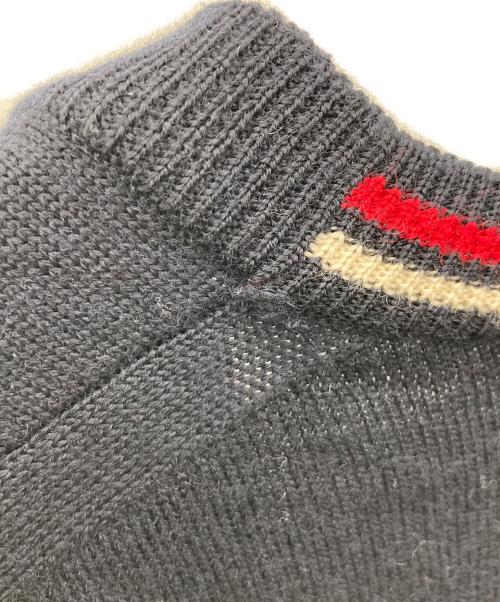 FRED PERRY（フレッドペリー）FRED PERRY (フレッドペリー) メリノウール ワンポイントロゴ カーディガン ネイビー サイズ:XSの古着・服飾アイテム