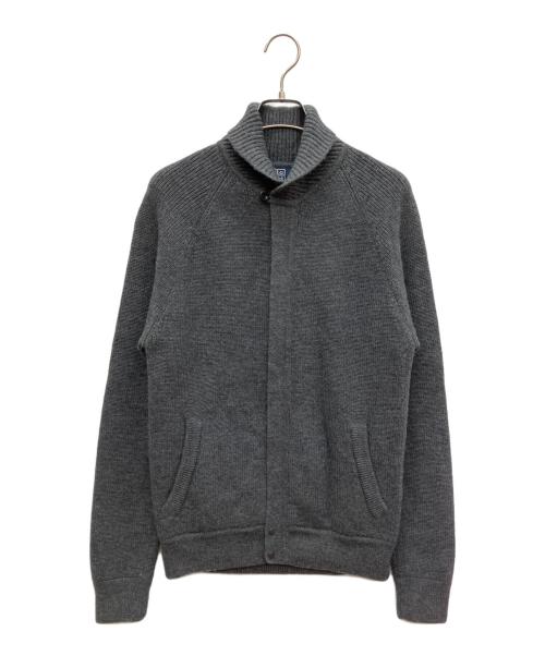 POLO RALPH LAUREN（ポロ・ラルフローレン）POLO RALPH LAUREN (ポロ・ラルフローレン) ジップニットジャケット グレー サイズ:Mの古着・服飾アイテム