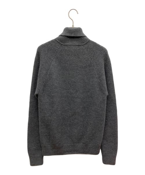 POLO RALPH LAUREN（ポロ・ラルフローレン）POLO RALPH LAUREN (ポロ・ラルフローレン) ジップニットジャケット グレー サイズ:Mの古着・服飾アイテム
