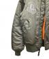 中古・古着 ALPHA INDUSTRIES (アルファインダストリーズ) MA-1ジャケット MIL-J-82790J グリーン サイズ:L：20000円