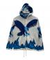 SUPREME（シュプリーム）の古着「Eagle Hooded Zip Up Sweater」｜ブルー×ホワイト