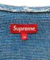 中古・古着 SUPREME (シュプリーム) Eagle Hooded Zip Up Sweater ブルー×ホワイト サイズ:M：12000円