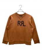 RRLダブルアールエル）の古着「ランチロゴスウェット」｜オレンジ
