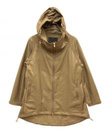 bonjour madame（ボンジュールマダム）の古着「ナイロンジップフーディ」｜グリーン