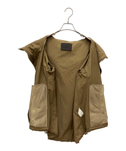 bonjour madame（ボンジュールマダム）bonjour madame (ボンジュールマダム) ナイロンジップフーディ グリーン サイズ:なしの古着・服飾アイテム