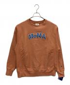 Champion×MoMAチャンピオン×モマ）の古着「Champion REVERSE WEAVE × MoMA」｜ピンク