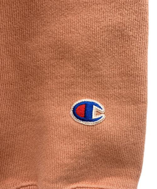 Champion（チャンピオン）Champion (チャンピオン) MoMA (モマ) Champion REVERSE WEAVE × MoMA ピンク サイズ:2XLの古着・服飾アイテム