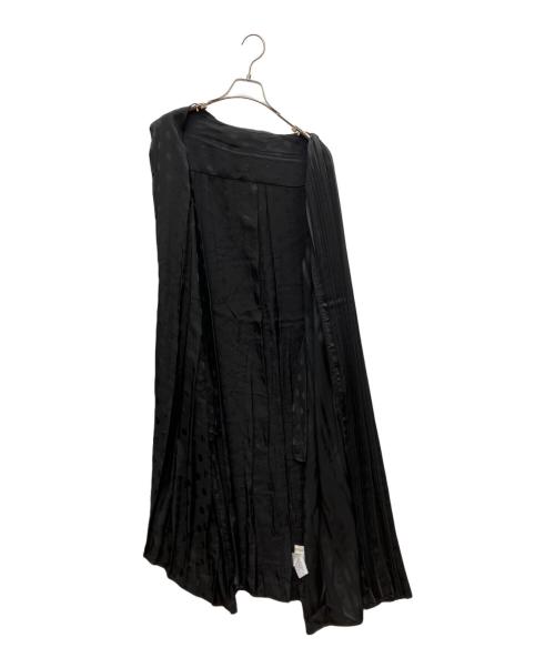 SUM1 STYLE（スミスタイル）SUM1 STYLE (スミスタイル) ハーフプリーツ シャツワンピース ブラック サイズ:F 未使用品の古着・服飾アイテム