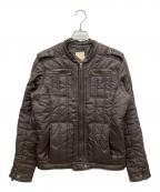 DIESELディーゼル）の古着「中綿ナイロンジャケット」｜ブラウン