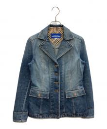 BURBERRY BLUE LABEL（バーバリー ブルー レーベル）の古着「デニムジャケット」｜ネイビー