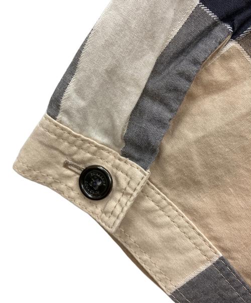 BURBERRY LONDON（バーバリーロンドン）BURBERRY LONDON (バーバリーロンドン) ノバチェック半袖シャツ ベージュ サイズ:40の古着・服飾アイテム