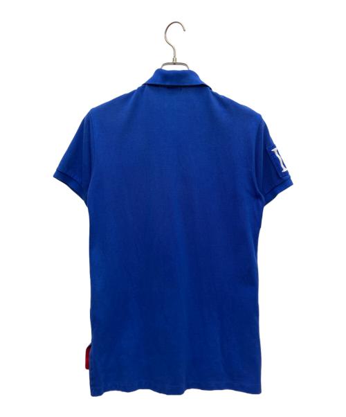 POLO RALPH LAUREN（ポロ・ラルフローレン）POLO RALPH LAUREN (ポロ・ラルフローレン) ビッグポニー 半袖ポロシャツ ブルー サイズ:Sの古着・服飾アイテム