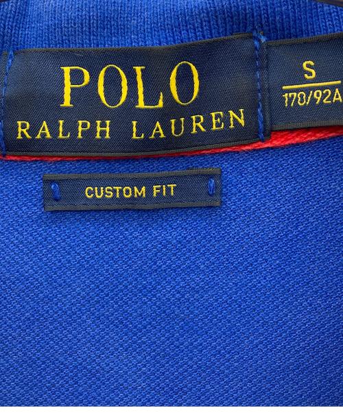 POLO RALPH LAUREN（ポロ・ラルフローレン）POLO RALPH LAUREN (ポロ・ラルフローレン) ビッグポニー 半袖ポロシャツ ブルー サイズ:Sの古着・服飾アイテム