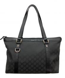 GUCCI（グッチ）の古着「GG トートバッグ」｜ブラック