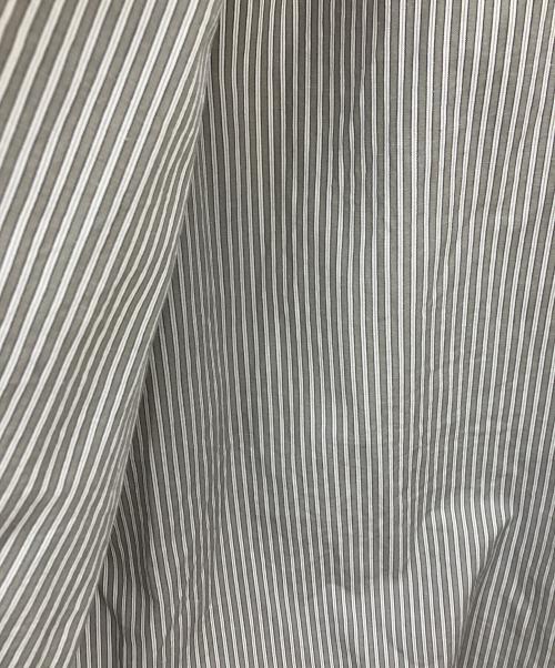 DANTON（ダントン）DANTON (ダントン) COTTON LINEN BAND COLLAR SHIRT グレー サイズ:SIZE L (42)の古着・服飾アイテム