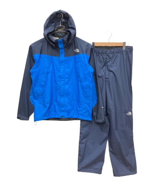 THE NORTH FACE（ザ ノース フェイス）THE NORTH FACE (ザ ノース フェイス) レインテックス フライト GORE-TEX ネイビー×ブルー サイズ:XLの古着・服飾アイテム