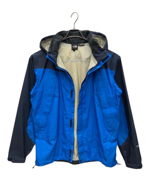 THE NORTH FACE（ザ ノース フェイス）THE NORTH FACE (ザ ノース フェイス) レインテックス フライト GORE-TEX ネイビー×ブルー サイズ:XLの古着・服飾アイテム