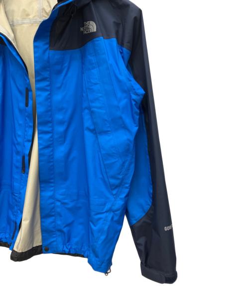 THE NORTH FACE（ザ ノース フェイス）THE NORTH FACE (ザ ノース フェイス) レインテックス フライト GORE-TEX ネイビー×ブルー サイズ:XLの古着・服飾アイテム