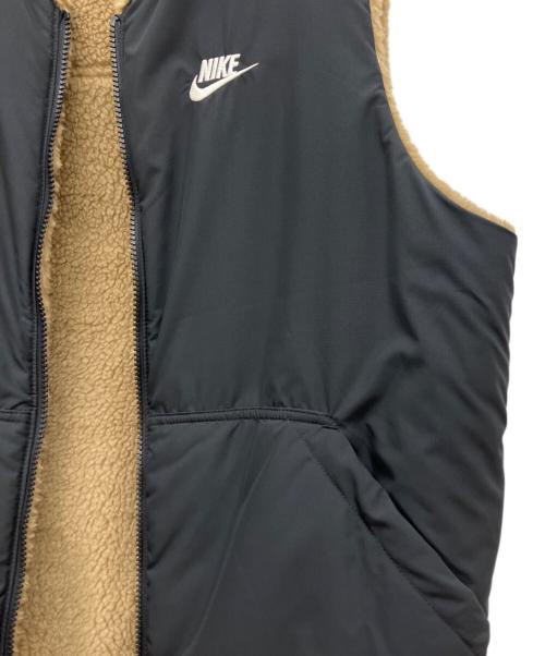 NIKE（ナイキ）NIKE (ナイキ) リバーシブル ウィンタライズド ベスト ブラック×ブラウン サイズ:Lの古着・服飾アイテム