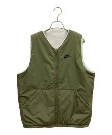 NIKE（ナイキ）の古着「リバーシブル ウィンタライズド ベスト」｜グリーン×ホワイト