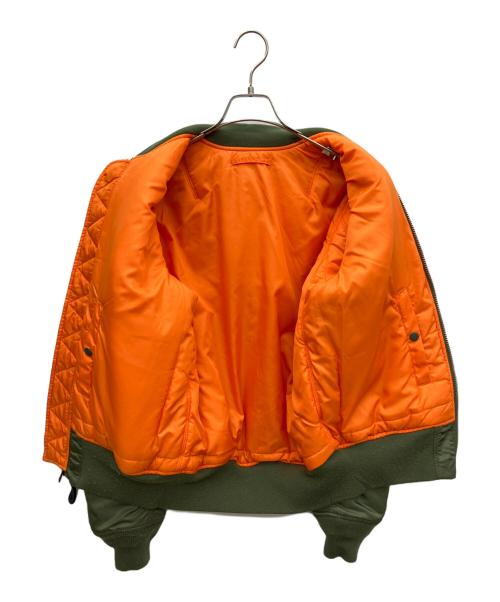 ALPHA（アルファ）ALPHA (アルファ) MA-1ジャケット グリーン サイズ:Mの古着・服飾アイテム