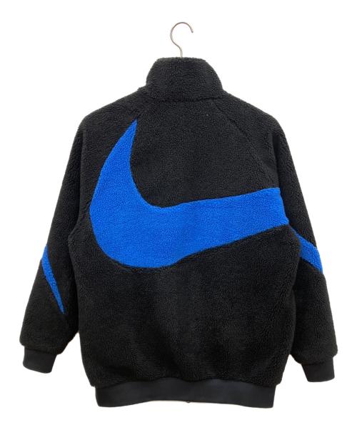 NIKE（ナイキ）NIKE (ナイキ) リバーシブルボアジャケット ブラック×ブルー サイズ:Lの古着・服飾アイテム